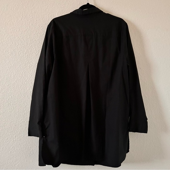 JESSICA LONDON Black Button Down Shirt Women size 22W - Picture 7 of 9